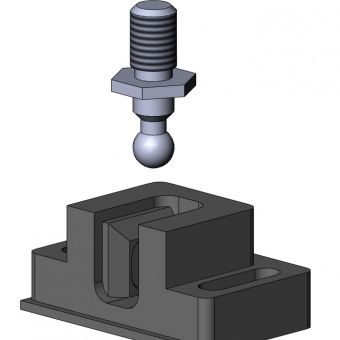 Boulon à tête sphérique - 2240 K 0001 SW	 - TecEnMa GmbH - en acier