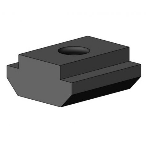 Écrou en T - 3006 S 0x VZ 01 - TecEnMa GmbH - en acier zingué / pour assemblage de profilés