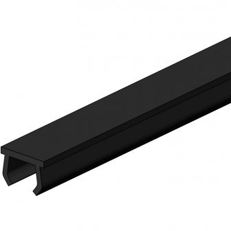Profilé de recouvrement en polypropylène - 6106 K 06 - 01 series - TecEnMa GmbH - en U
