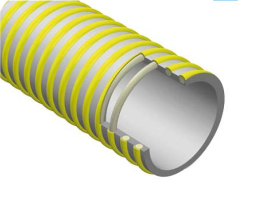 Tuyau flexible pour l'eau - VIDAFLEX - Gap Plastomere - en PVC / de refoulement / basse température