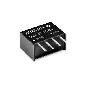 Convertisseur DC/DC SIP - B_S-1WR3 series - MORNSUN Guangzhou Science & Technology Co.,Ltd. - non régulé / de faible puissance / pour applications télécom
