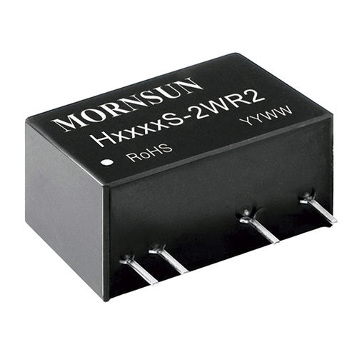 Convertisseur DC/DC non régulé - G_S-2WR2 - MORNSUN Guangzhou Science & Technology Co.,Ltd. - isolé / SIP / pour applications médicales
