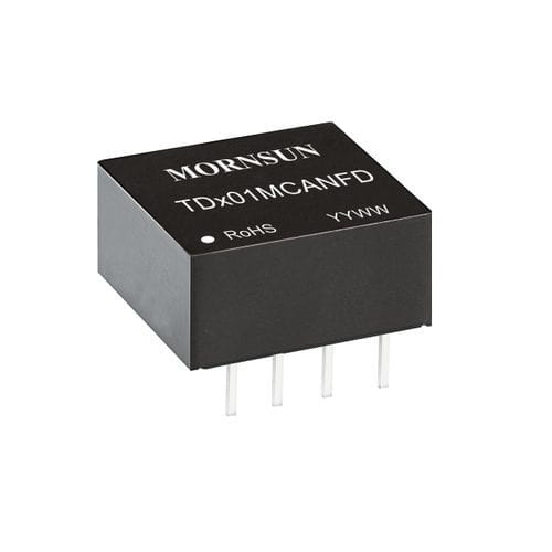 Module émetteur-récepteur CAN - TD5(3)01MCANFD - MORNSUN Guangzhou Science & Technology Co.,Ltd. - pour environnements difficiles / de transmission de données / 1 canal