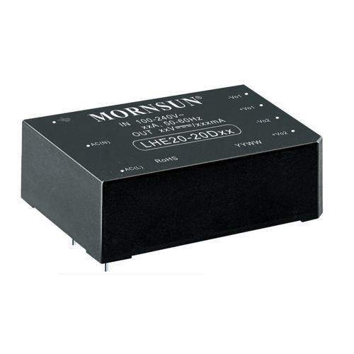 Redresseur de courant compact - LHE20-20A - MORNSUN Guangzhou Science & Technology Co.,Ltd. - industriel