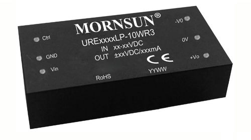 Convertisseur DC/DC DIP - URE_LP-10WR3 series  - MORNSUN Guangzhou Science & Technology Co.,Ltd. - régulé / plage de tension d'entrée 4:1 / de puissance