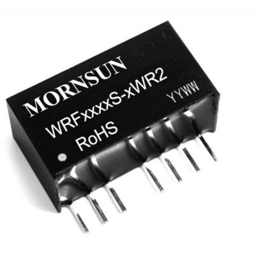 Module convertisseur DC/DC fermé - WRF_S-3WR2 series - MORNSUN Guangzhou Science & Technology Co.,Ltd. - SIP / avec faibles ondulations / plage de tension d'entrée 2:1