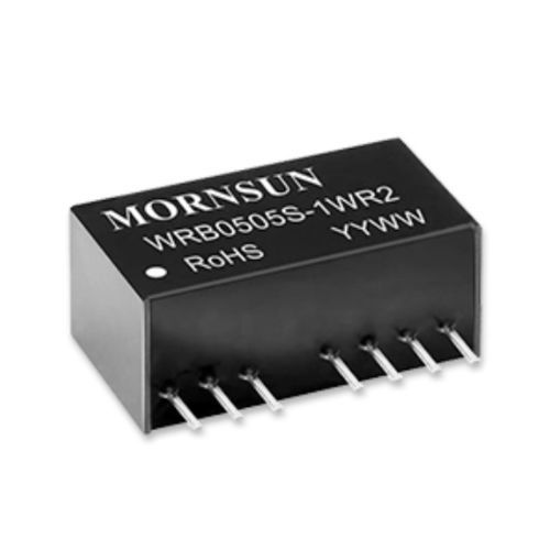 Module convertisseur DC/DC fermé - WRB_S-1WR2 series - MORNSUN Guangzhou Science & Technology Co.,Ltd. - SIP-8 / avec faibles ondulations / régulé