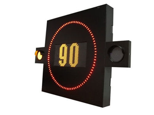 Panneau  de limitation de vitesse variable - EN12966/12VDC/110-230VAC/Auto/Manual dimming - Yaham Optoelectronics Co., Ltd - à LED