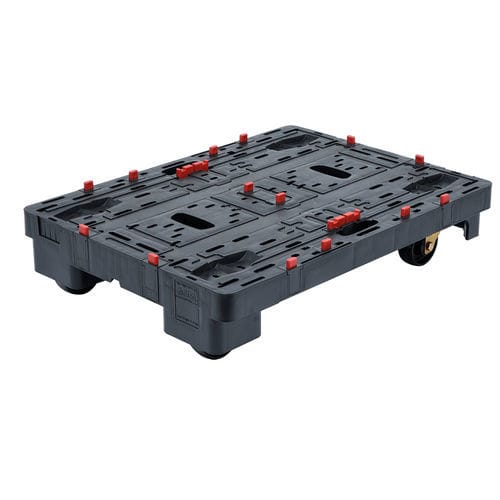 Plateau roulant porte bac - 1/2 - Tosca - en plastique / pour transport