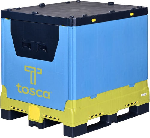 Caisse-palette en PP - Superior Hybrid - Tosca - en acier / de stockage / de manutention