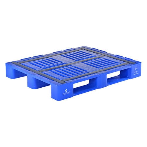 Palette en métal - CR3 1210 - Tosca - en HDPE / pour l'industrie agroalimentaire / de manutention