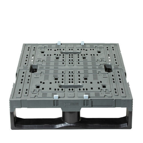 Demi-palette en plastique - 1/2 - Tosca - de transport / de stockage / emboîtable