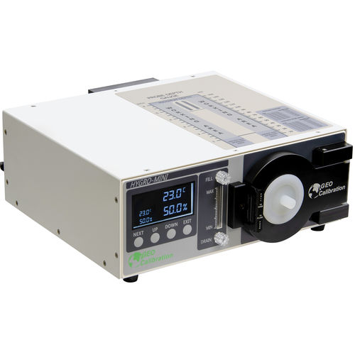 Générateur d'humidité avec système de calibration - Hygro Mini-X - GEO Calibration Inc. - benchtop / contrôlé par ordinateur / programmable