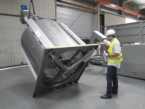 Crible pour traitement des eaux usées - BASKETPRO ® - ESTRUAGUA - solides/liquides / à panier