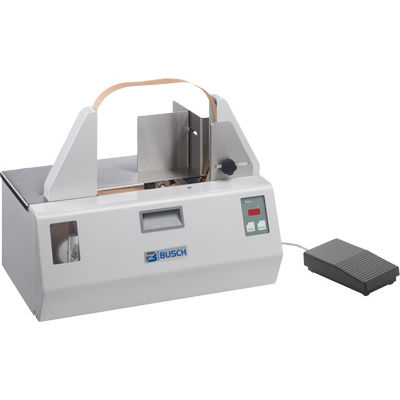 Machine de pose de bandeau automatique - TB 26 series - Gerhard Busch EBB - de table / pour l'imprimerie