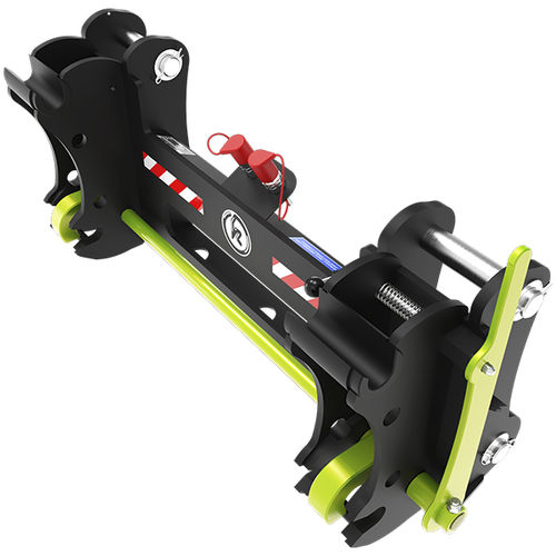 Système d'attache rapide pour chargeuse - 4 Series - KOVACO, spol. s r.o. - pour chargeuse pelleteuse / hydraulique