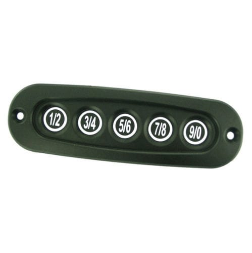 Clavier numérique 5 touches - 540-0100 - TriMark - encastrable / robuste / pour contrôle d'accès