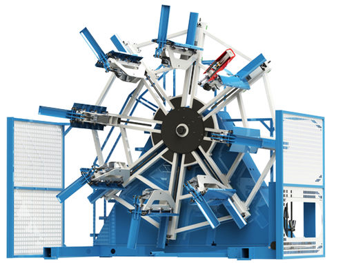 Enrouleuse de tube - MSF COILER - Masfen Makina - pour ligne d'extrusion
