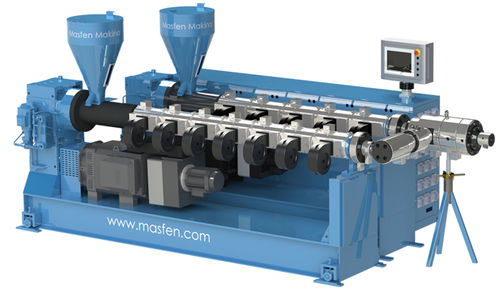 Extrudeuse pour PE - MSF X TRUE - Masfen Makina - pour PP / monovis
