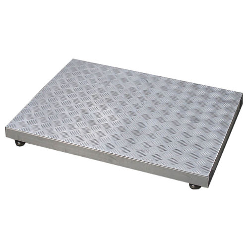 Balance à plate-forme - SPW 500 - Bosche GmbH & Co. KG - avec indicateur séparé / en acier inoxydable / de sol