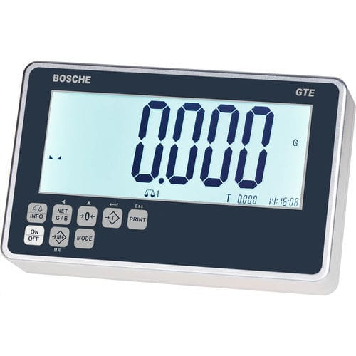 Indicateur de pesage affichage LCD - EWI  - Bosche GmbH & Co. KG - encastrable