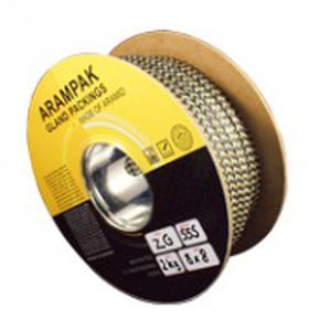 Garniture tressée en PTFE - XG 340 / ZG 320 - Sinograf SA - en fil d'aramide / pour pompe