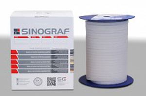 Garniture tressée en PTFE - Sinograf SA - en graphite / pour pompe / pour applications rotatives