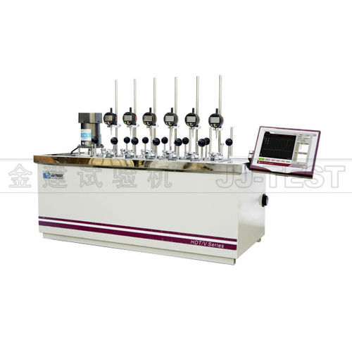 Appareil d'essai Vicat HDT - HDT/V - JJ-TEST Chengde Jinjian Testing Instrument Co.,Ltd - point Vicat / automatisé