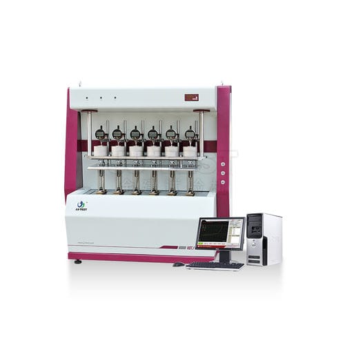 Appareil d'essai Vicat température de fléchissement - HDT/V-3116 - JJ-TEST Chengde Jinjian Testing Instrument Co.,Ltd - point Vicat / automatisé