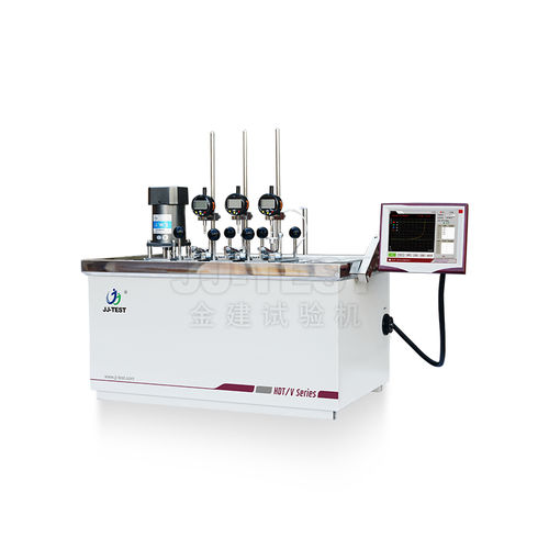Appareil d'essai Vicat température de fléchissement - HDT/V-2203 - JJ-TEST Chengde Jinjian Testing Instrument Co.,Ltd - point Vicat / automatisé