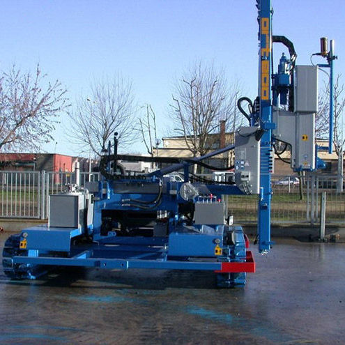 Marteau de battage hydraulique - FEX 1000 - Orteco - cylindrique