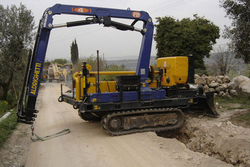 Tracteur pose-canalisations - Orteco