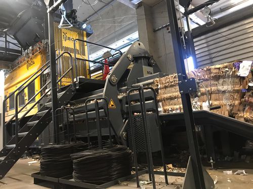 Presse à balles pour papier - M series - BOA RECYCLING EQUIPMENT BV - pour plastique / pour bouteilles / horizontale