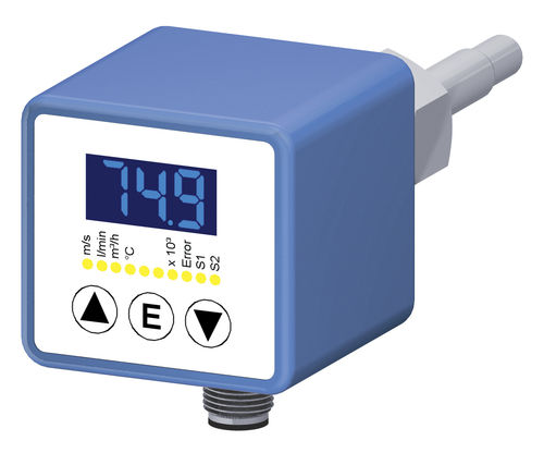 Débitmètre massique thermique - SNS 552 series - EGE-Elektronik Spezial-Sensoren GmbH - massique / pour liquides / en acier inoxydable