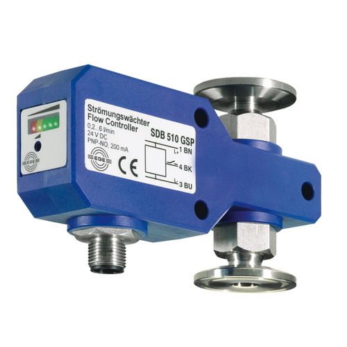 Contrôleur de débit thermique - SDB 500 series - EGE-Elektronik Spezial-Sensoren GmbH - pour liquides / compact / numérique