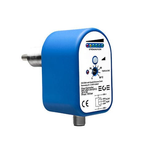 Contrôleur de débit thermique - SNT 450 series - EGE-Elektronik Spezial-Sensoren GmbH - pour huile / pour eau / compact