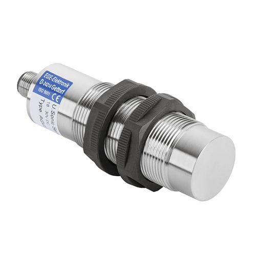 Capteur à ultrasons type barrage - AGVU - EGE-Elektronik Spezial-Sensoren GmbH - type reflex / en acier inoxydable