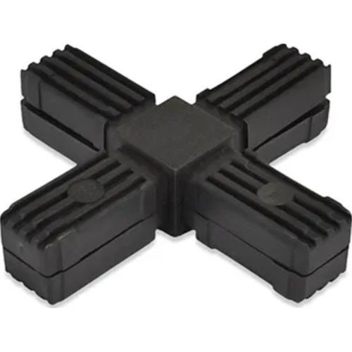 Connecteur de tube en croix - 355 series - emico - en T / en acier / en polyamide