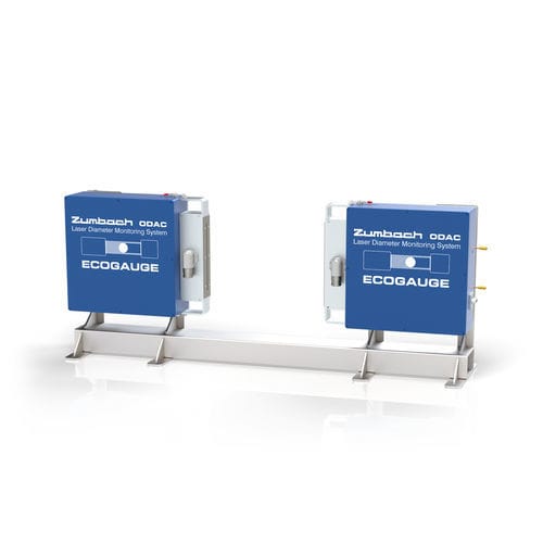Système de mesure à laser - ECOGAUGE - ZUMBACH Electronic AG - de diamètre / de forme / en ligne
