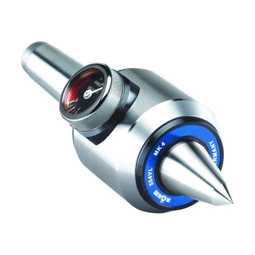 Contre-pointe tournante - Control - RÖHM GmbH - à embout rallongé / pour tour / pour rectifieuse