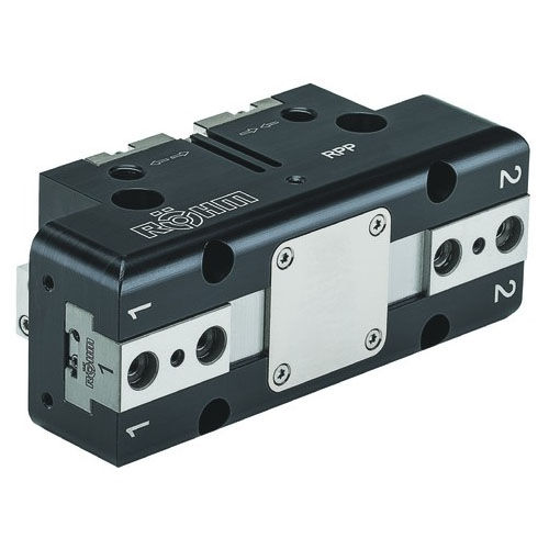 Pince de préhension pneumatique - RPP-200 - RÖHM GmbH - hydraulique / parallèle / à 2 mâchoires