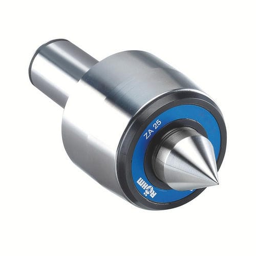 Contre-pointe tournante - HZA Pro - RÖHM GmbH - à embout rallongé et profilé / pour tour / pour rectifieuse
