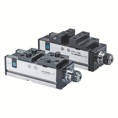 Étau pour machine-outil - RKE-LV - RÖHM GmbH - horizontal / de précision / en acier
