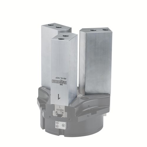 Mors de serrage mécanique - 484-70 - RÖHM GmbH - en aluminium