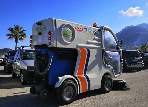 Balayeuse autoportée - 2.0 EVOS - HANTSCH SAS - électrique