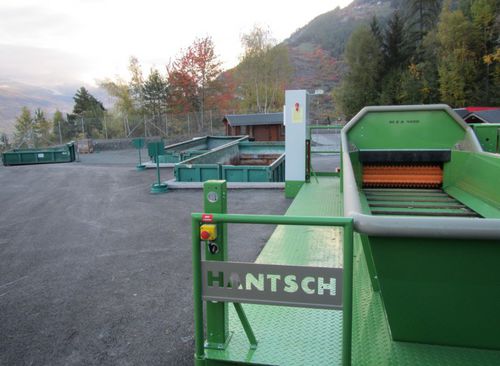 Déchiqueteur primaire - MZA 1400 - HANTSCH SAS - à 1 arbre / pour le bois / compact