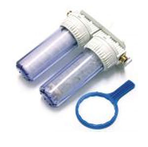 Carter de filtre à cartouche - Q311001090 - COMAP WT  - pour liquide / en polypropylène / duplex