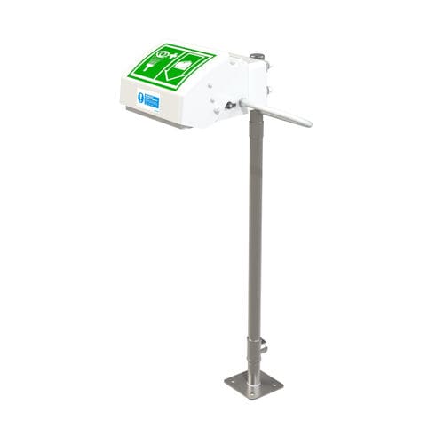 Douche oculaire sur pied - STD-45G/P - Hughes Safety Showers - pour environnement dangereux / d'intérieur