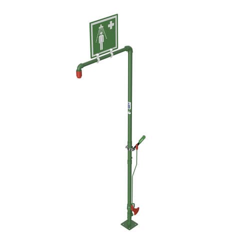 Douche de sécurité sur pied - EXP-SD-18G - Hughes Safety Showers - pour environnement dangereux / d'extérieur