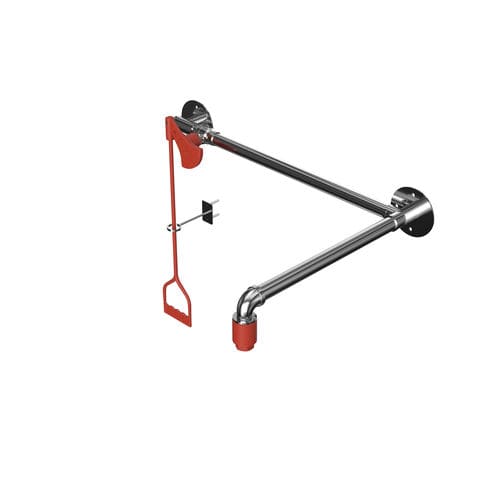 Douche de sécurité murale - EXP-23G/OD - Hughes Safety Showers - d'intérieur